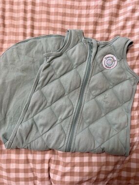 Dreamland Baby Quilted Baby Sleep Sack - Sage Green